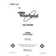 WHIRLPOOL LG7801XSW1 Katalog Części