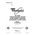 WHIRLPOOL SF302BEYQ0 Katalog Części