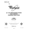 WHIRLPOOL SF3007SRW1 Katalog Części