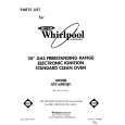 WHIRLPOOL SF316PESW1 Katalog Części
