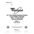 WHIRLPOOL SF367PEYW0 Katalog Części
