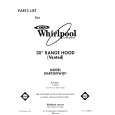WHIRLPOOL RH4736XWB1 Katalog Części
