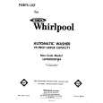 WHIRLPOOL LA9800XKW4 Katalog Części