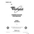 WHIRLPOOL DU8150XX0 Katalog Części