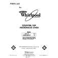 WHIRLPOOL MW8300XP0 Katalog Części