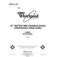 WHIRLPOOL RF4400XLW2 Katalog Części