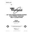 WHIRLPOOL SF365BEYW0 Katalog Części