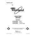 WHIRLPOOL GLER5434BW1 Katalog Części