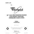 WHIRLPOOL SF3000ERW5 Katalog Części