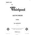 WHIRLPOOL EV130FXKW0 Katalog Części