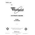 WHIRLPOOL LA3400XSW0 Katalog Części