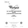 WHIRLPOOL RF4400XLW4 Katalog Części