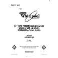 WHIRLPOOL SF5140EPW0 Katalog Części