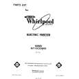 WHIRLPOOL EV110CXSW00 Katalog Części