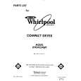 WHIRLPOOL LDR3422AN0 Katalog Części