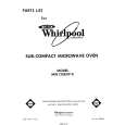 WHIRLPOOL MW120EXP0 Katalog Części