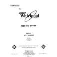 WHIRLPOOL LE5790XPW0 Katalog Części