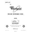 WHIRLPOOL MW3500XS0 Katalog Części