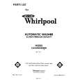 WHIRLPOOL LA3400XMW0 Katalog Części