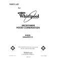 WHIRLPOOL MH6600XV0 Katalog Części