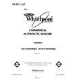 WHIRLPOOL GCA2180XMW0 Katalog Części