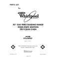 WHIRLPOOL SF3600EPW1 Katalog Części