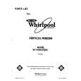 WHIRLPOOL EV190NXSW01 Katalog Części