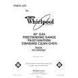 WHIRLPOOL SF3100SRW5 Katalog Części