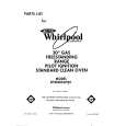 WHIRLPOOL SF3020SWW1 Katalog Części