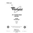 WHIRLPOOL RH6330XLW0 Katalog Części